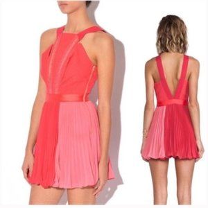 Three Floor Revolve pink paradise cocktail dress